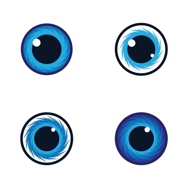 Auge Symbol Vektor Symbol Illustration Design — Stockvektor