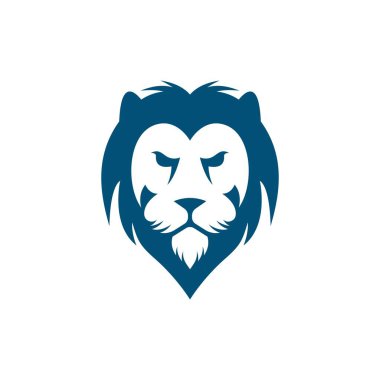 Aslan başı vektör çizimi