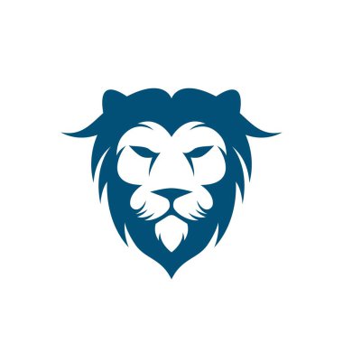 Aslan başı vektör çizimi