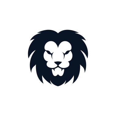 Aslan başı vektör çizimi