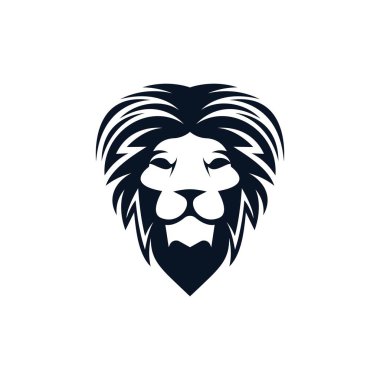 Aslan başı vektör çizimi