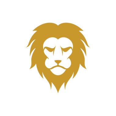 Aslan başı vektör çizimi