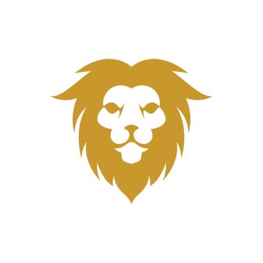 Aslan başı vektör çizimi