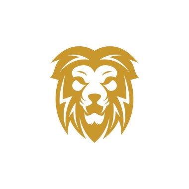 Aslan başı vektör çizimi