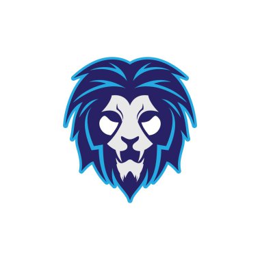 Aslan başı vektör çizimi