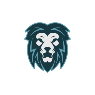 Aslan başı vektör çizimi