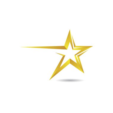 Yıldız vektör illüstrasyon tasarımı