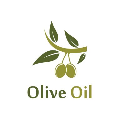 Zeytin yağı vektörü resimleme tasarımı