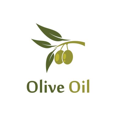 Zeytin yağı vektörü resimleme tasarımı
