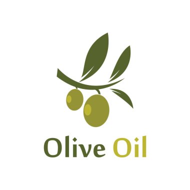 Zeytin yağı vektörü resimleme tasarımı