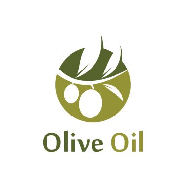 Zeytin yağı vektörü resimleme tasarımı