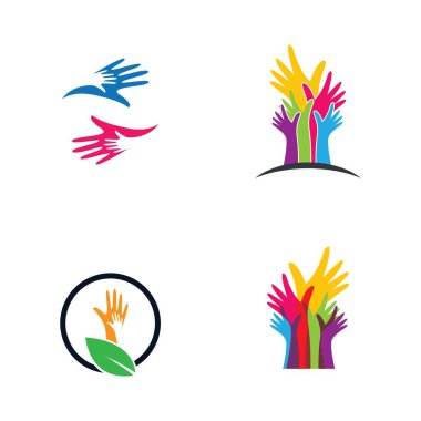 El bakımı vektör illüstrasyonu