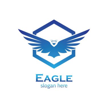 Kartal vektör resimleme tasarımı