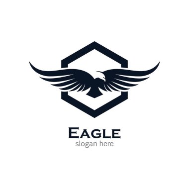 Kartal vektör resimleme tasarımı