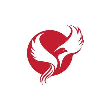 Kartal vektör resimleme tasarımı