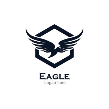 Kartal vektör resimleme tasarımı