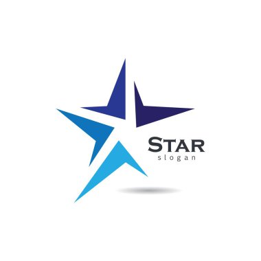Yıldız vektör illüstrasyon tasarımı