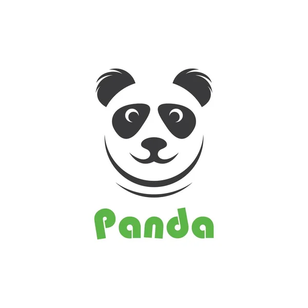 Modèle Logo Panda Illustration Vectorielle Icône Design — Image vectorielle