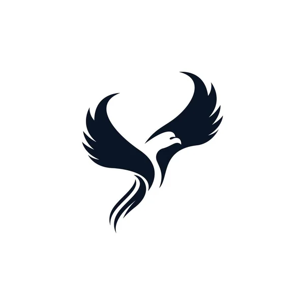Águila Vector Icono Ilustración Diseño — Vector de stock