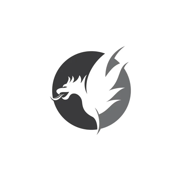 Дизайн Іконок Символів Дракона — стоковий вектор
