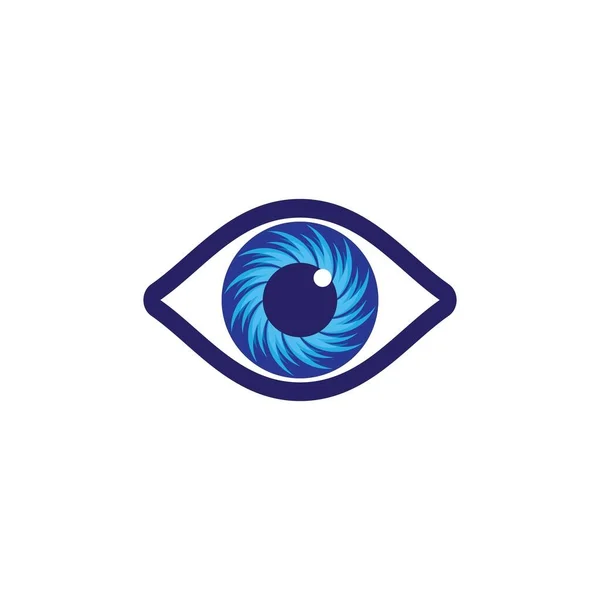 Eye Symbool Vector Pictogram Illustratie Ontwerp — Stockvector