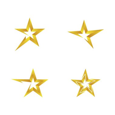 Yıldız vektör illüstrasyon tasarımı