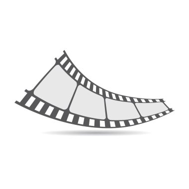 Film şeridi vektör illüstrasyon tasarımı