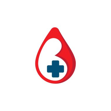 Kan vektörü resimleme tasarımı