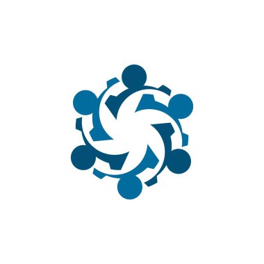 İş takım çalışması vektör illüstrasyon tasarımı