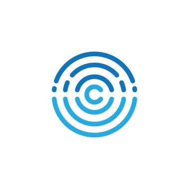 Soyut sembol çizimi tasarımı