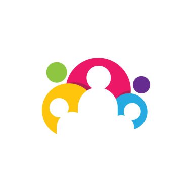 Topluluk vektörü illüstrasyon tasarımı