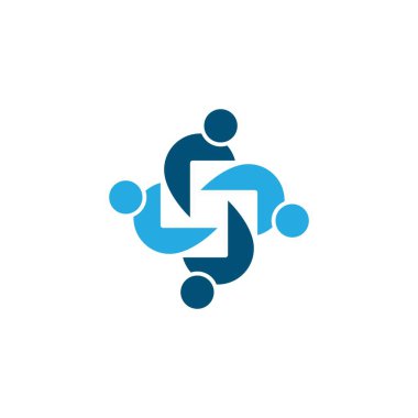 Takım çalışması vektör illüstrasyon tasarımı