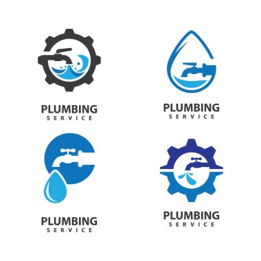 Tesisat logosu resim çizimi tasarımı