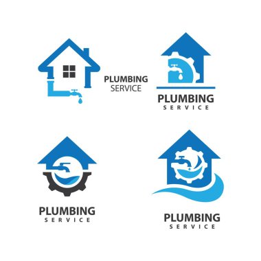 Tesisat logosu resim çizimi tasarımı