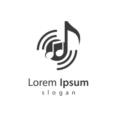 Müzik logosu resim tasarımı