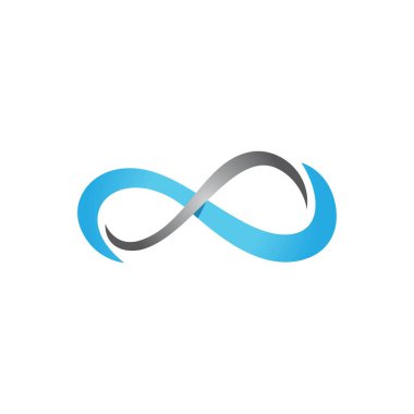 Sonsuzluk logo resimleri illüstrasyon tasarımı