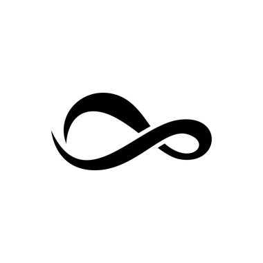Sonsuzluk logo resimleri illüstrasyon tasarımı