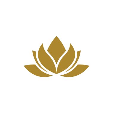 Güzellik lotusu logo resim çizimi tasarımı