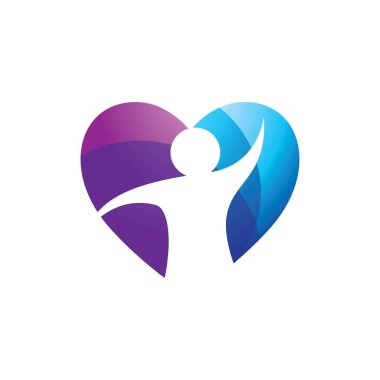 Wellness logo resimleri tasarım illüstrasyonu