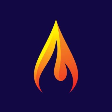 Logo resimlerini ateşle tasarımı