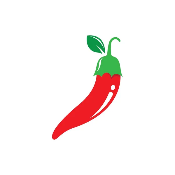 Heiße Chili Logo Vektor Symbol Illustration — Stockvektor