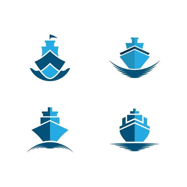 Kreuzfahrtschiff Symbol Vektor Symbol Illustration — Stockvektor