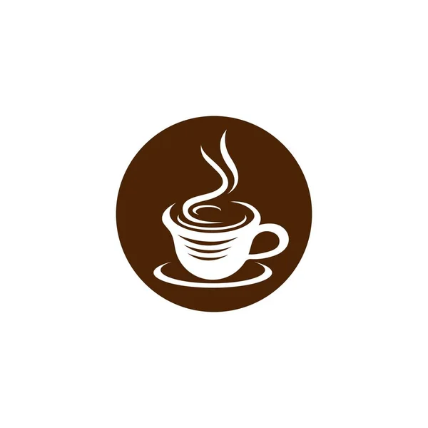 Taza Café Símbolo Vector Icono Ilustración Diseño — Vector de stock