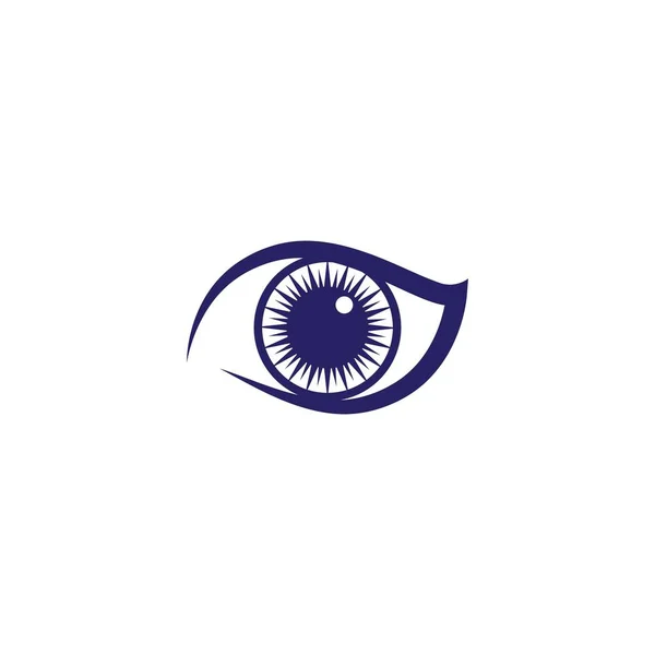 Design Des Augensymbols Vektor Illustration — Stockvektor