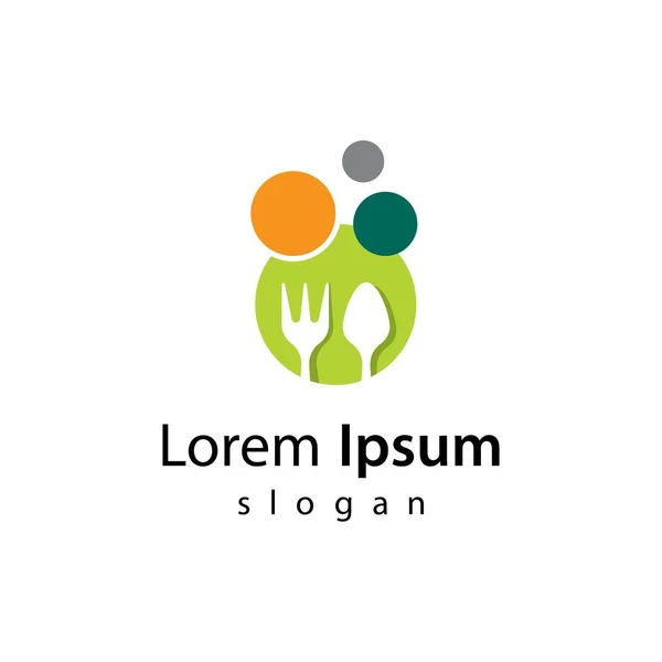 Restaurante Logotipo Imagens Ilustração Design —  Vetores de Stock