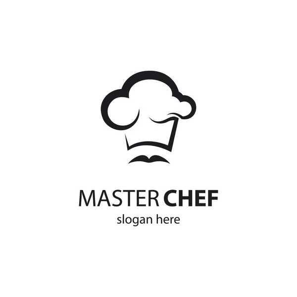 Chef Logo Bilder Illustration Design — Stockvektor