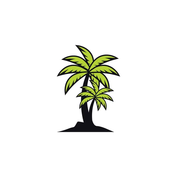 Изображения Логотип Пальмы — стоковый вектор