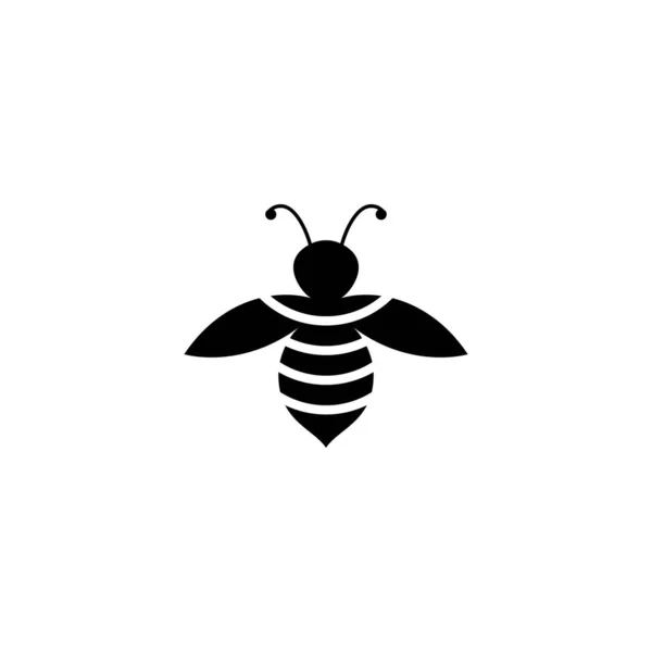 Diseño Ilustración Imágenes Logotipo Abeja — Archivo Imágenes Vectoriales