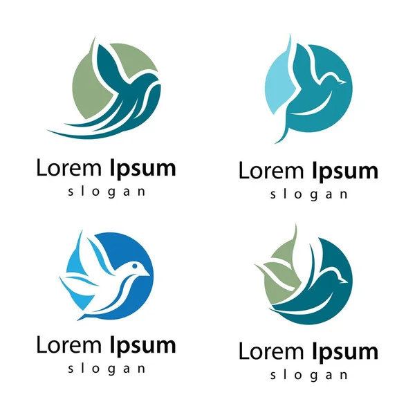 Illustration Images Logo Oiseau — Image vectorielle