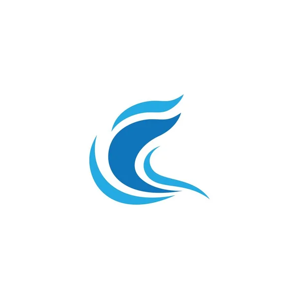 Изображения Логотипа Water Wave — стоковый вектор
